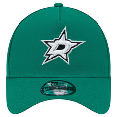 Dallas Stars New Era Core A-Frame 9FORTY Adjustable Hat - Kelly Green | US 202165745