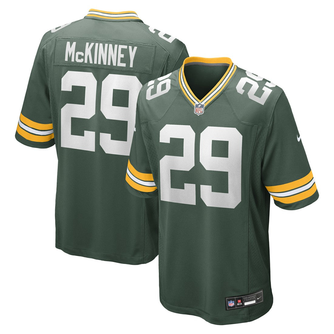 Xavier McKinney Green Bay Packers Team Game Jersey - Green Jerseys