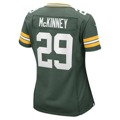 Xavier McKinney Green Bay Packers Women's Team Game Jersey - Green Jerseys