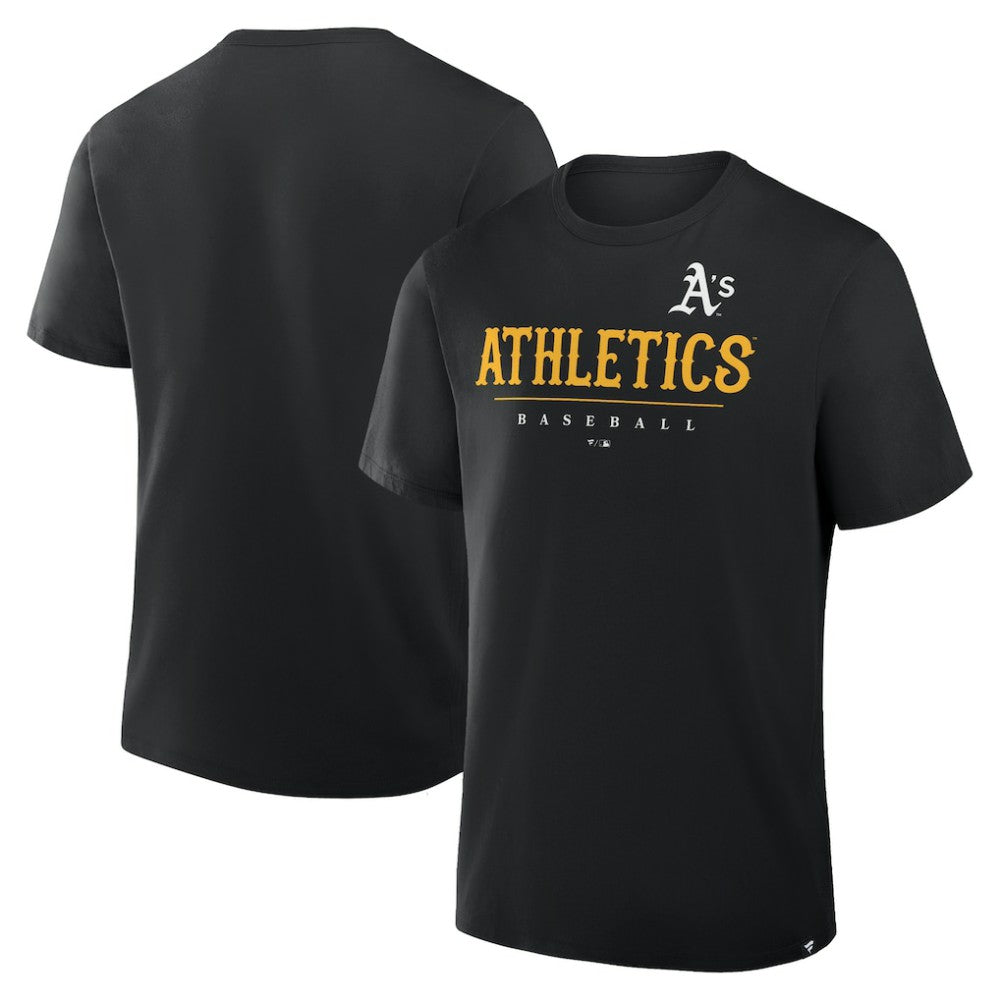 Athletics Fanatics Color Pop Legacy Clubhouse T-Shirt - Black T-shirts