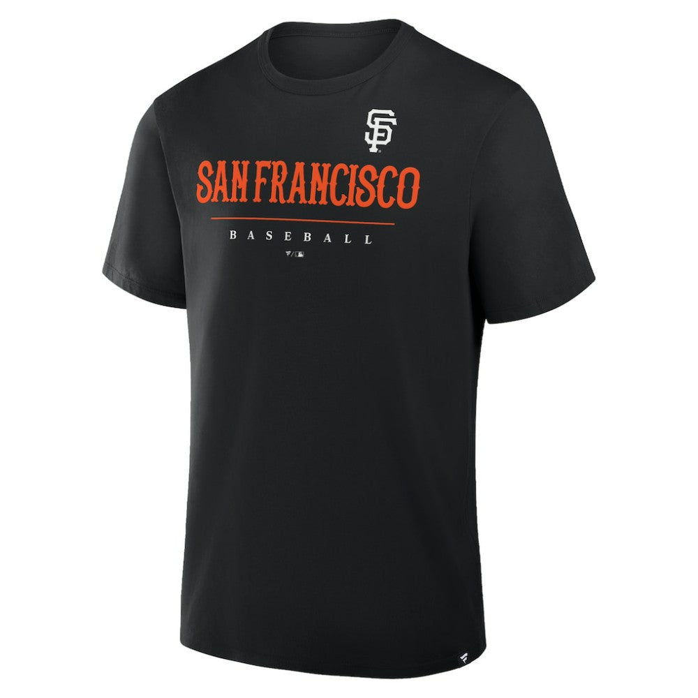 San Francisco Giants Fanatics Color Pop Legacy Clubhouse T-Shirt - Black T-shirts