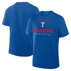 Texas Rangers Fanatics Clubhouse Legacy Primary Play T-Shirt - Royal T-shirts