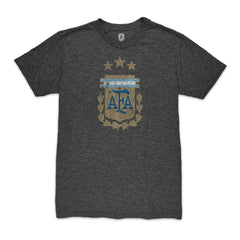Alejandro Garnacho Argentina National Team 1863FC Player Vintage Tri-Blend T-Shirt Black