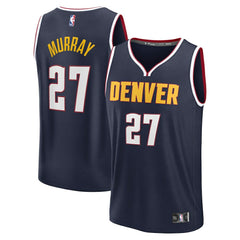 Jamal Murray Denver Nuggets Fast Break Replica Player Jersey Icon Editi- Navy - Fanatics