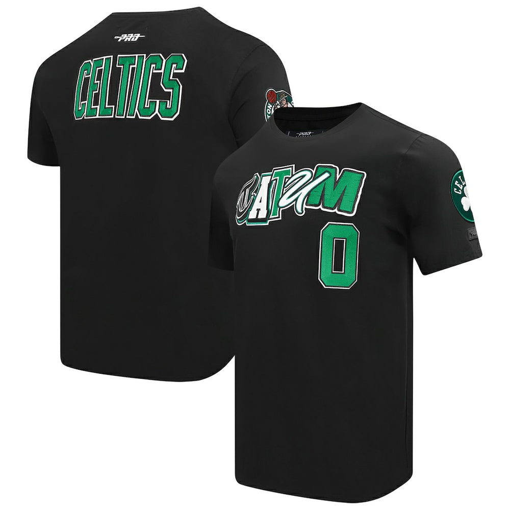 Jayson Tatum Boston Celtics Pro Standard City Ransom T-Shirt Black