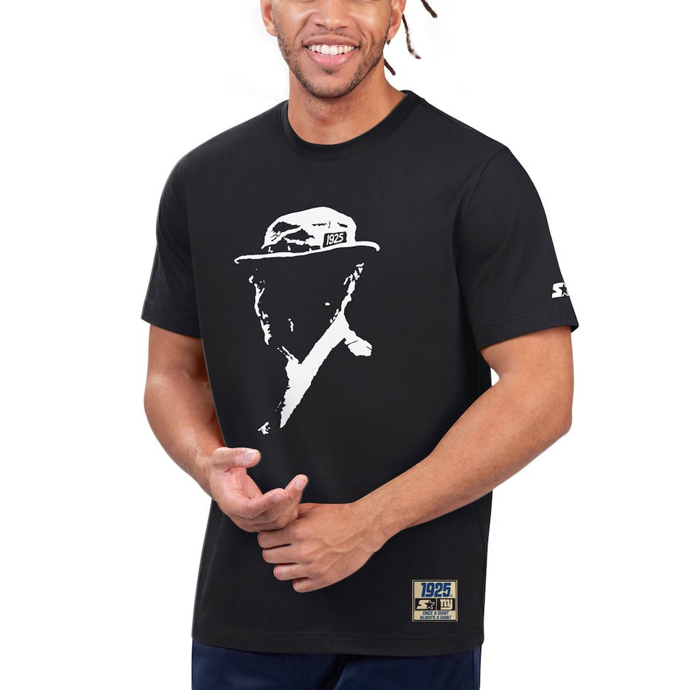 New York Giants Starter 100th Season T-Shirt - Black T-shirts