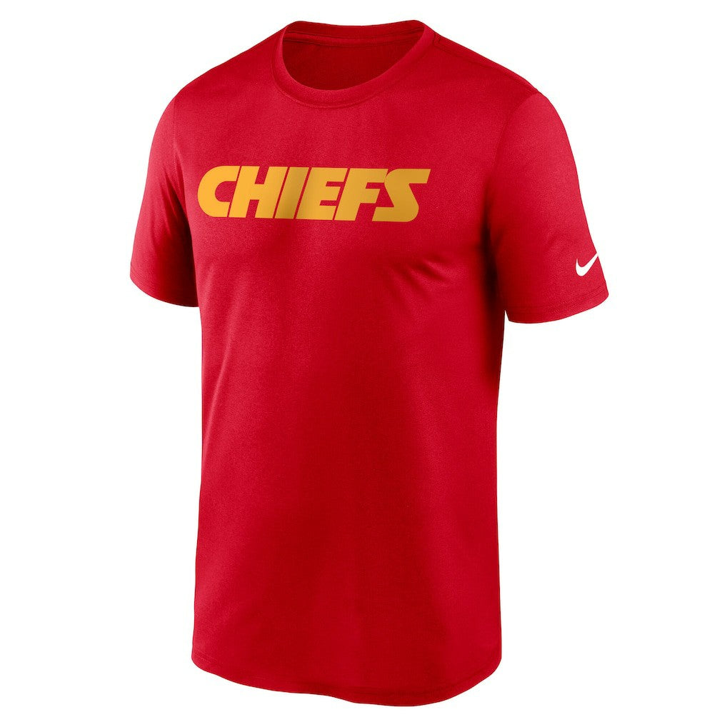 Kansas City Chiefs Wordmark Legend T-Shirt - Red T-shirts