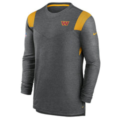Washington Commanders Player Performance Long Sleeve T-Shirt - Heather Charcoal T-shirts