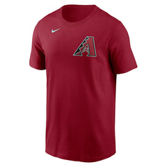 Corbin Carroll Arizona Diamondbacks Nike Fuse Name & Number T-Shirt - Red T-shirts