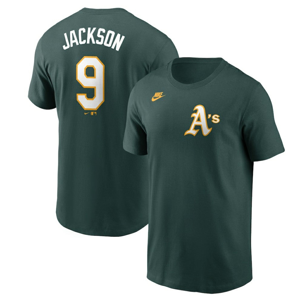 Reggie Jackson Athletics Nike Fuse Name & Number T-Shirt - Green T-shirts