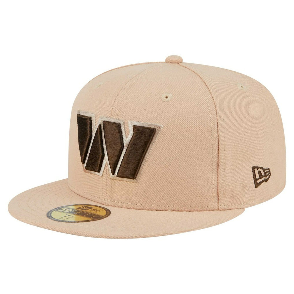 Washington Commanders New Era Candied Pecan 59FIFTY Fitted Hat - Tan Hats