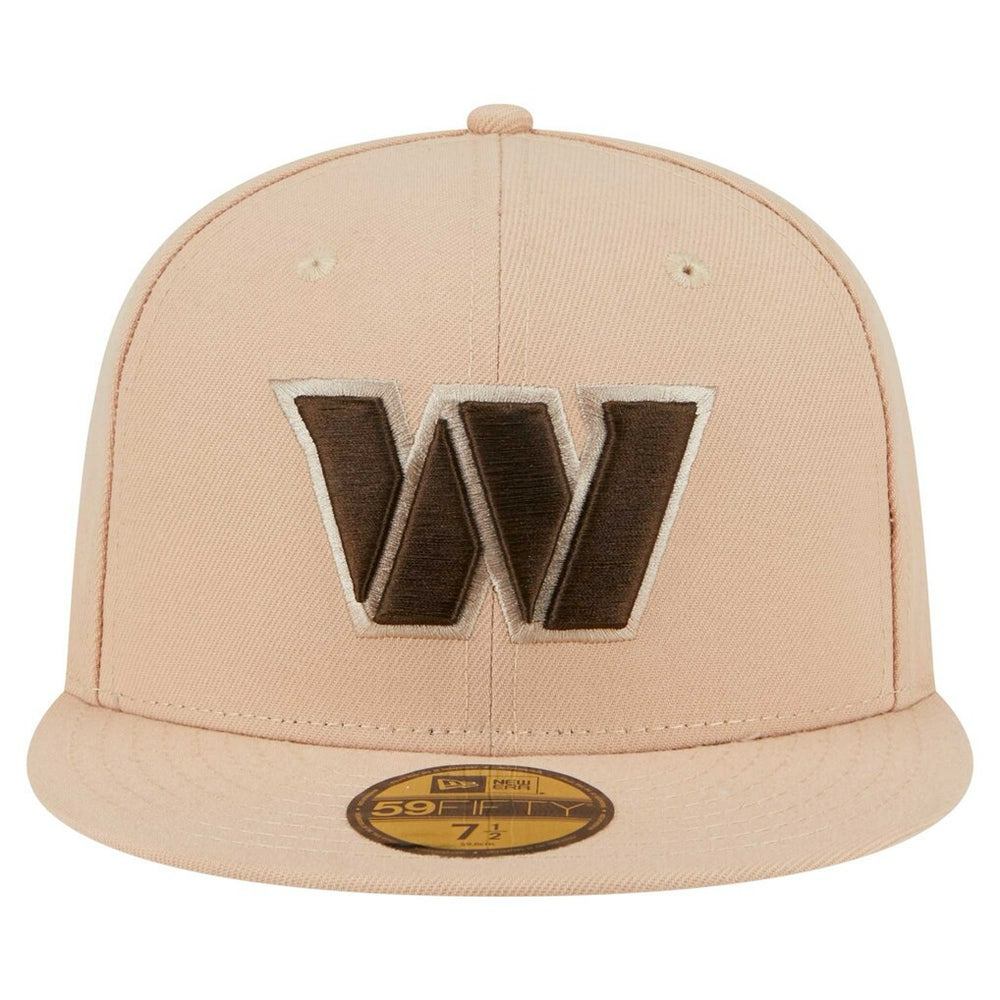 Washington Commanders New Era Candied Pecan 59FIFTY Fitted Hat - Tan Hats