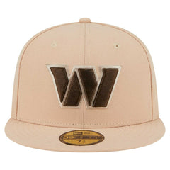 Washington Commanders New Era Candied Pecan 59FIFTY Fitted Hat - Tan Hats