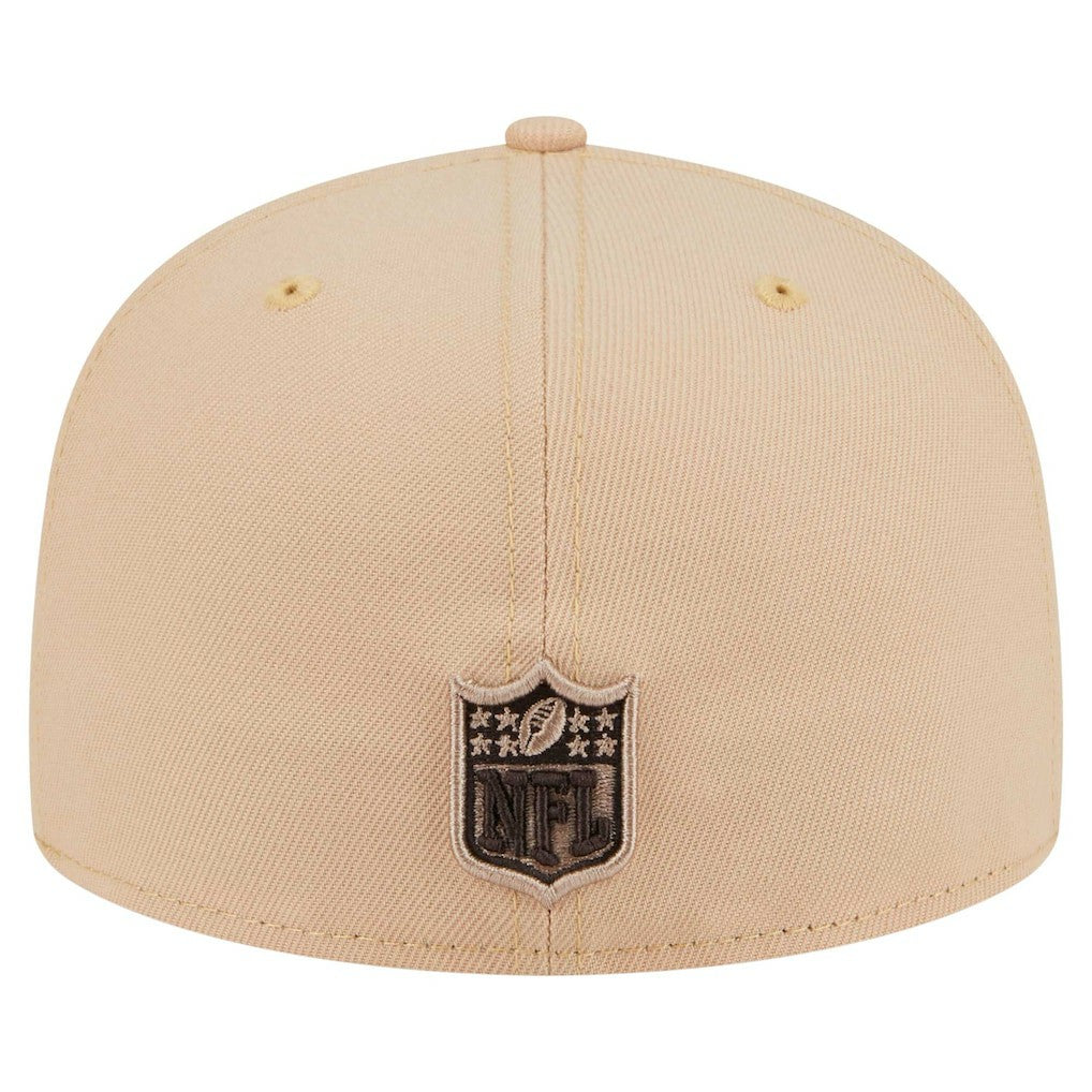 Minnesota Vikings New Era Candied Pecan 59FIFTY Fitted Hat - Tan Hats
