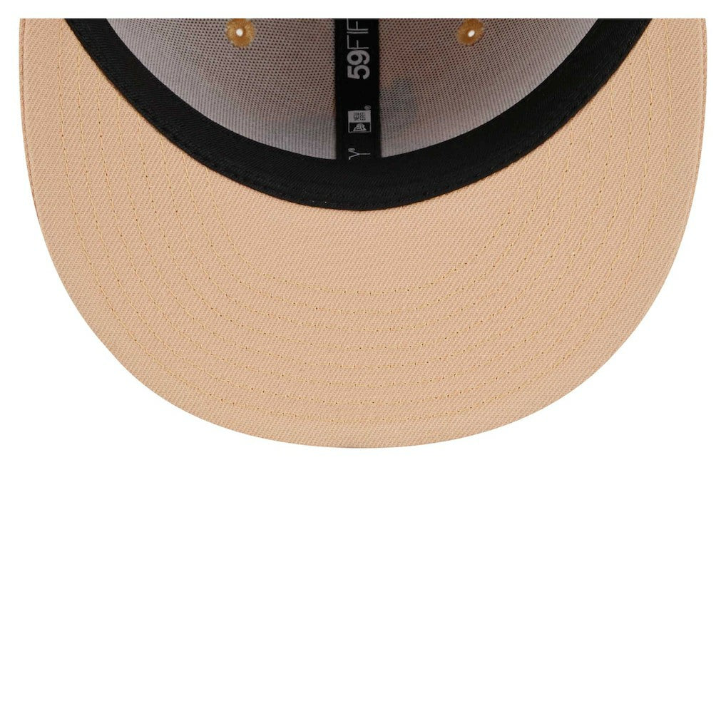 Minnesota Vikings New Era Candied Pecan 59FIFTY Fitted Hat - Tan Hats
