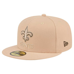 New Orleans Saints New Era Candied Pecan 59FIFTY Fitted Hat - Tan Hats