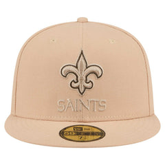 New Orleans Saints New Era Candied Pecan 59FIFTY Fitted Hat - Tan Hats