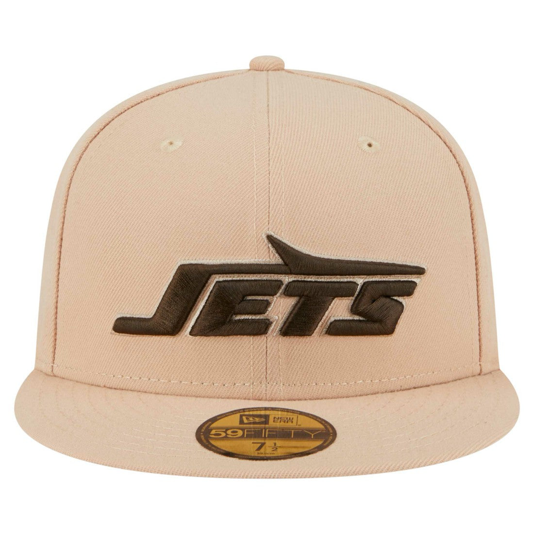New York Jets New Era Candied Pecan 59FIFTY Fitted Hat - Tan Hats