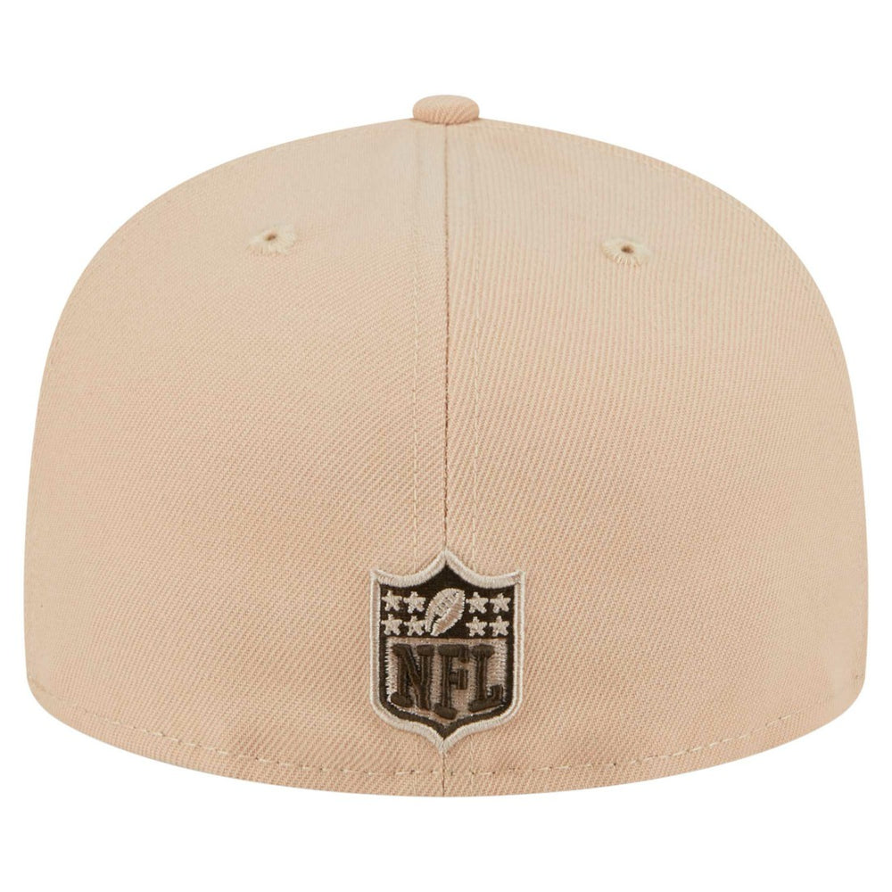 New York Jets New Era Candied Pecan 59FIFTY Fitted Hat - Tan Hats