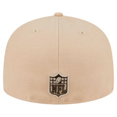 New York Jets New Era Candied Pecan 59FIFTY Fitted Hat - Tan Hats