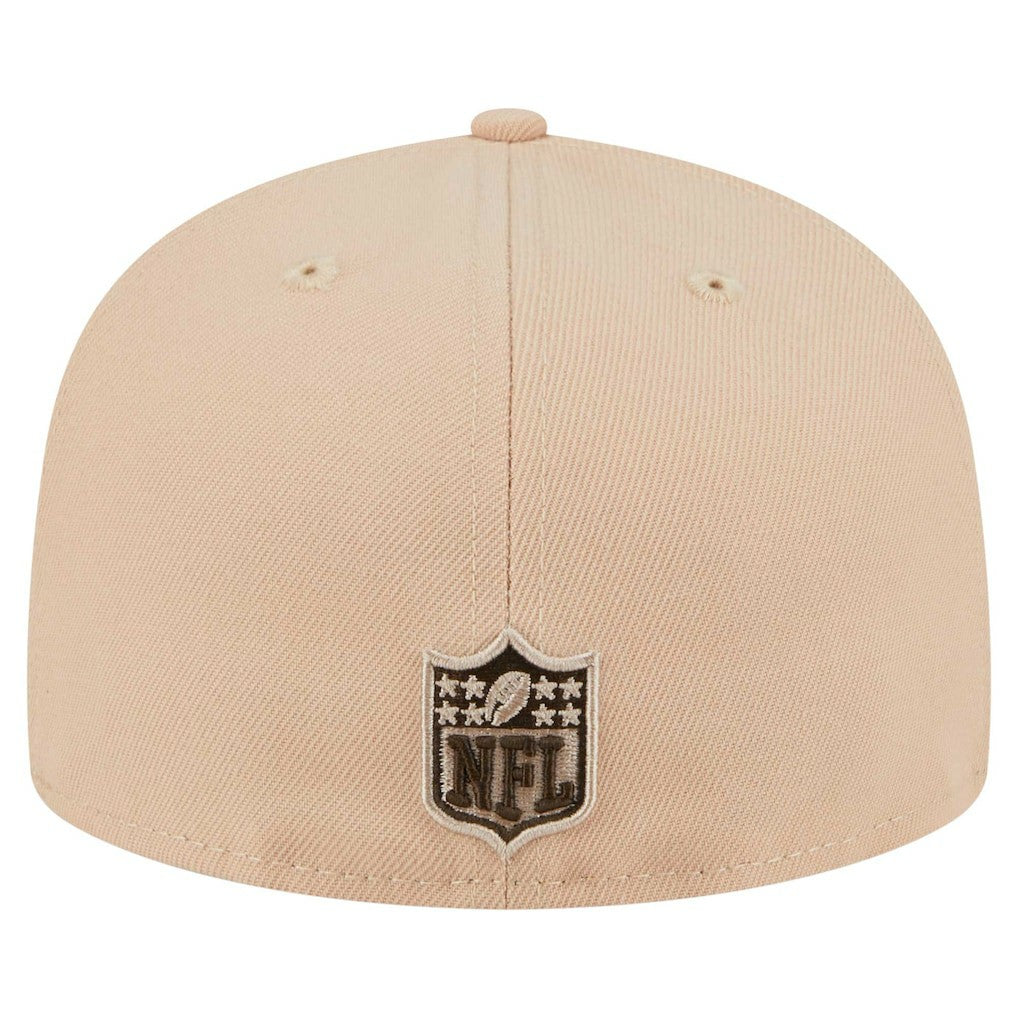 Philadelphia Eagles New Era Candied Pecan 59FIFTY Fitted Hat - Tan Hats