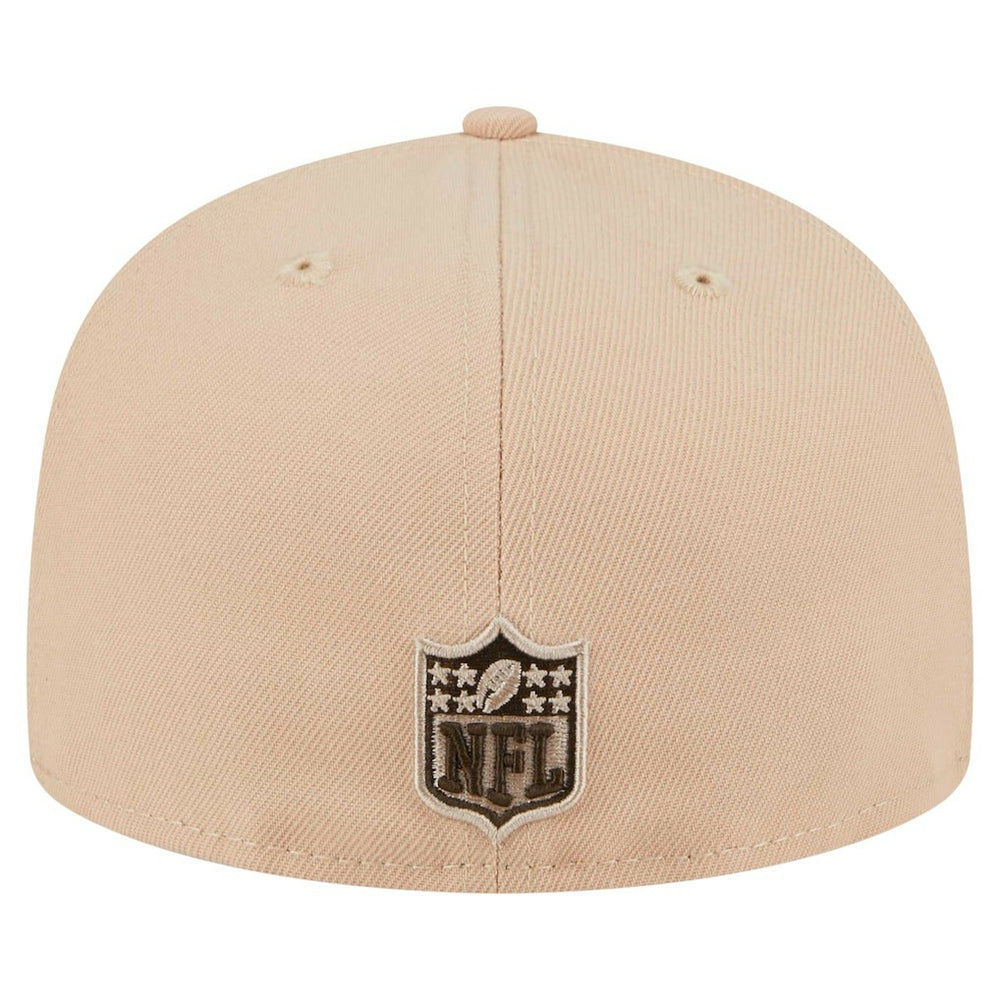 Philadelphia Eagles New Era Candied Pecan 59FIFTY Fitted Hat - Tan Hats