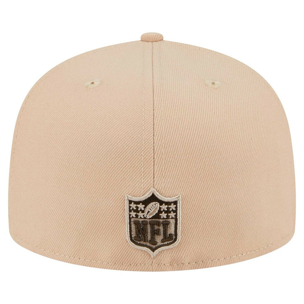 Pittsburgh Steelers New Era Candied Pecan 59FIFTY Fitted Hat - Tan Hats