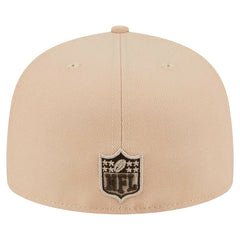 Pittsburgh Steelers New Era Candied Pecan 59FIFTY Fitted Hat - Tan Hats