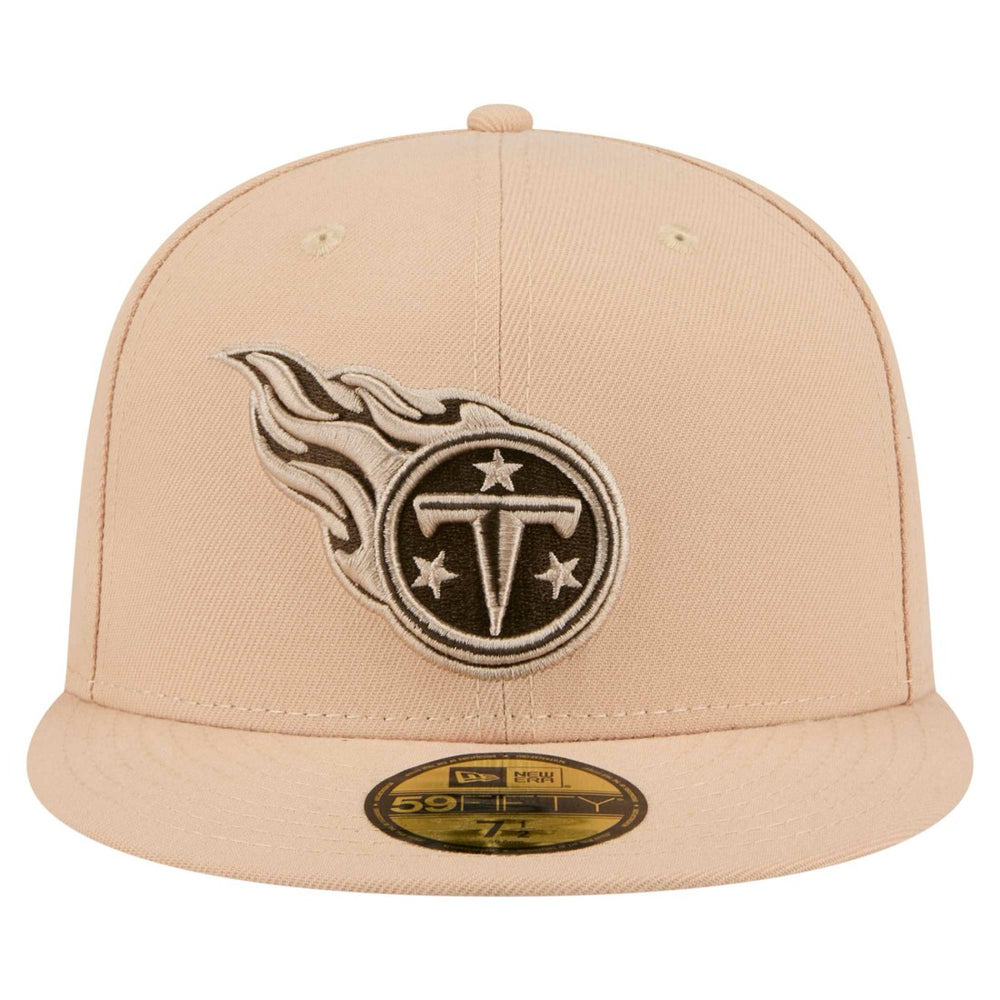 Tennessee Titans New Era Candied Pecan 59FIFTY Fitted Hat - Tan Hats