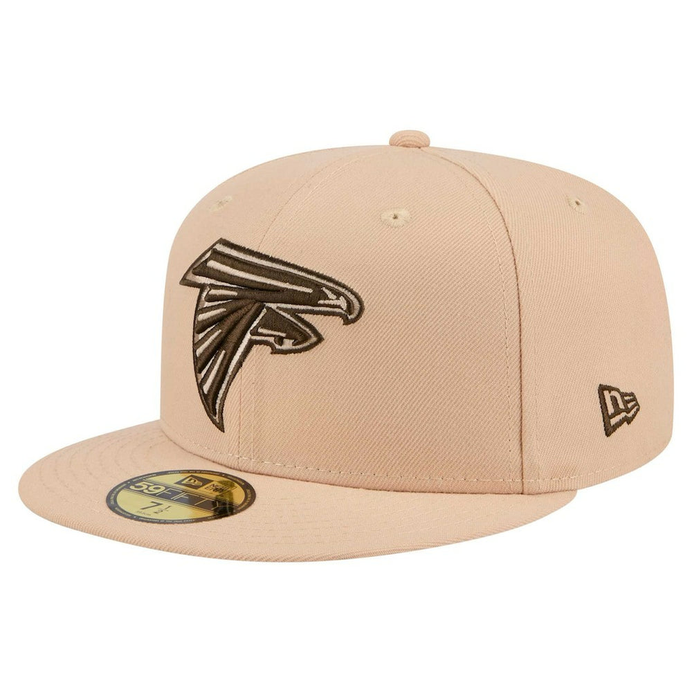Atlanta Falcons New Era Candied Pecan 59FIFTY Fitted Hat - Tan Hats