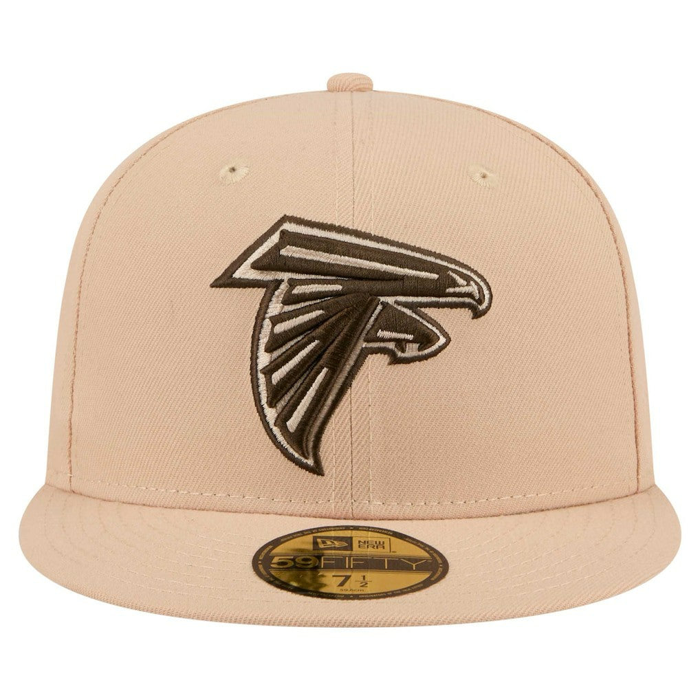 Atlanta Falcons New Era Candied Pecan 59FIFTY Fitted Hat - Tan Hats