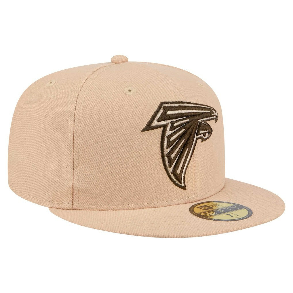 Atlanta Falcons New Era Candied Pecan 59FIFTY Fitted Hat - Tan Hats