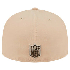 Baltimore Ravens New Era Candied Pecan 59FIFTY Fitted Hat - Tan Hats