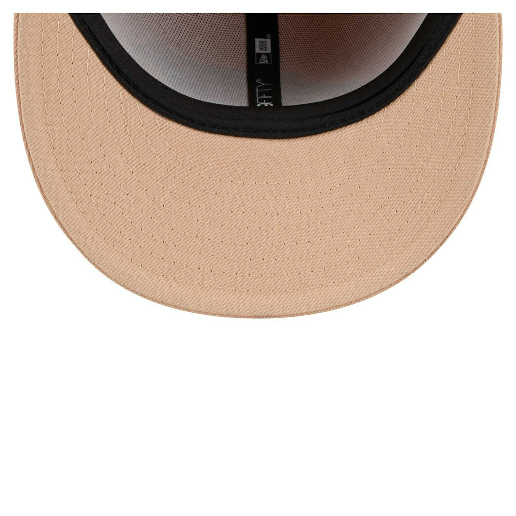 Carolina Panthers New Era Candied Pecan 59FIFTY Fitted Hat - Tan Hats