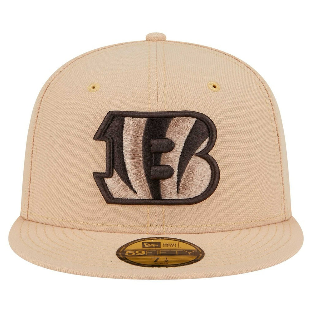 Cincinnati Bengals New Era Candied Pecan 59FIFTY Fitted Hat - Tan Hats