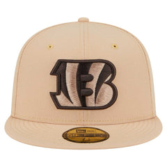 Cincinnati Bengals New Era Candied Pecan 59FIFTY Fitted Hat - Tan Hats