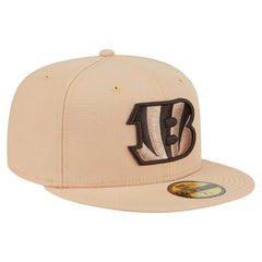 Cincinnati Bengals New Era Candied Pecan 59FIFTY Fitted Hat - Tan Hats
