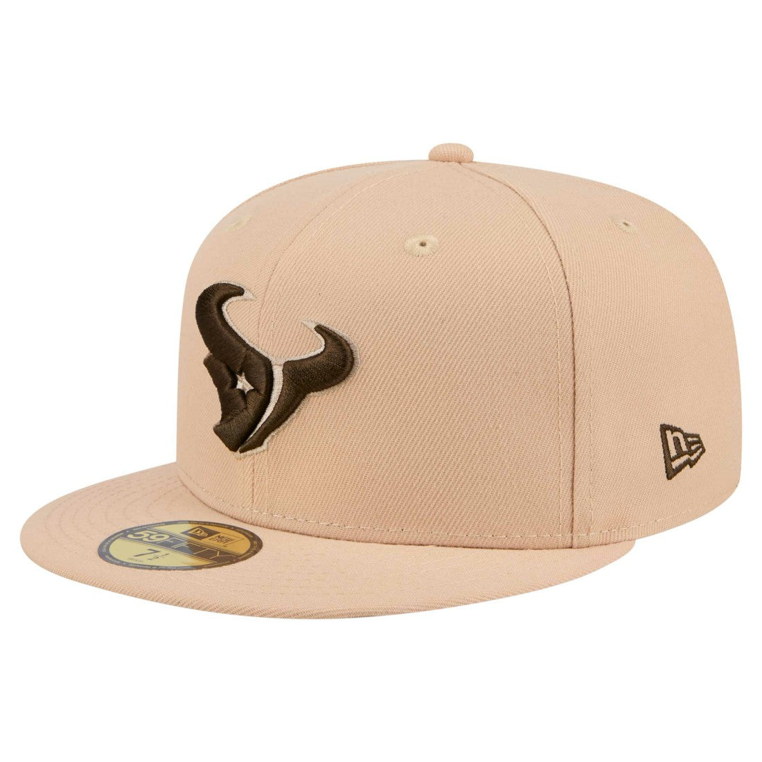 Houston Texans New Era Candied Pecan 59FIFTY Fitted Hat - Tan Hats