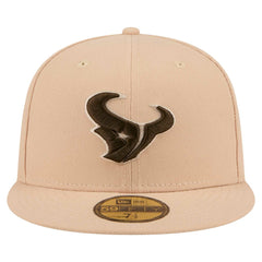 Houston Texans New Era Candied Pecan 59FIFTY Fitted Hat - Tan Hats