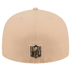 Houston Texans New Era Candied Pecan 59FIFTY Fitted Hat - Tan Hats