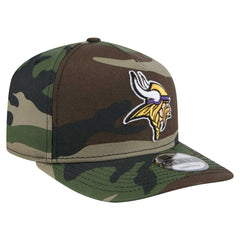 Minnesota Vikings New Era Woodsy 9FIFTY Snapback Hat - Camo Hats