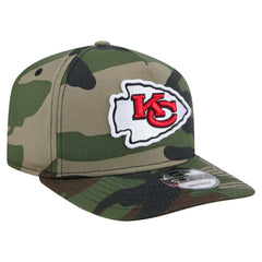 Kansas City Chiefs New Era Woodsy 9FIFTY Snapback Hat - Camo Hats