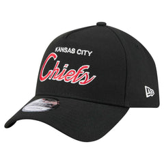 Kansas City Chiefs New Era Smith 9FORTY Adjustable hat - Black Hats