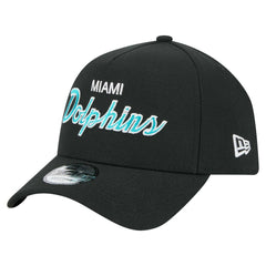 Miami Dolphins New Era Smith 9FORTY Adjustable hat - Black Hats