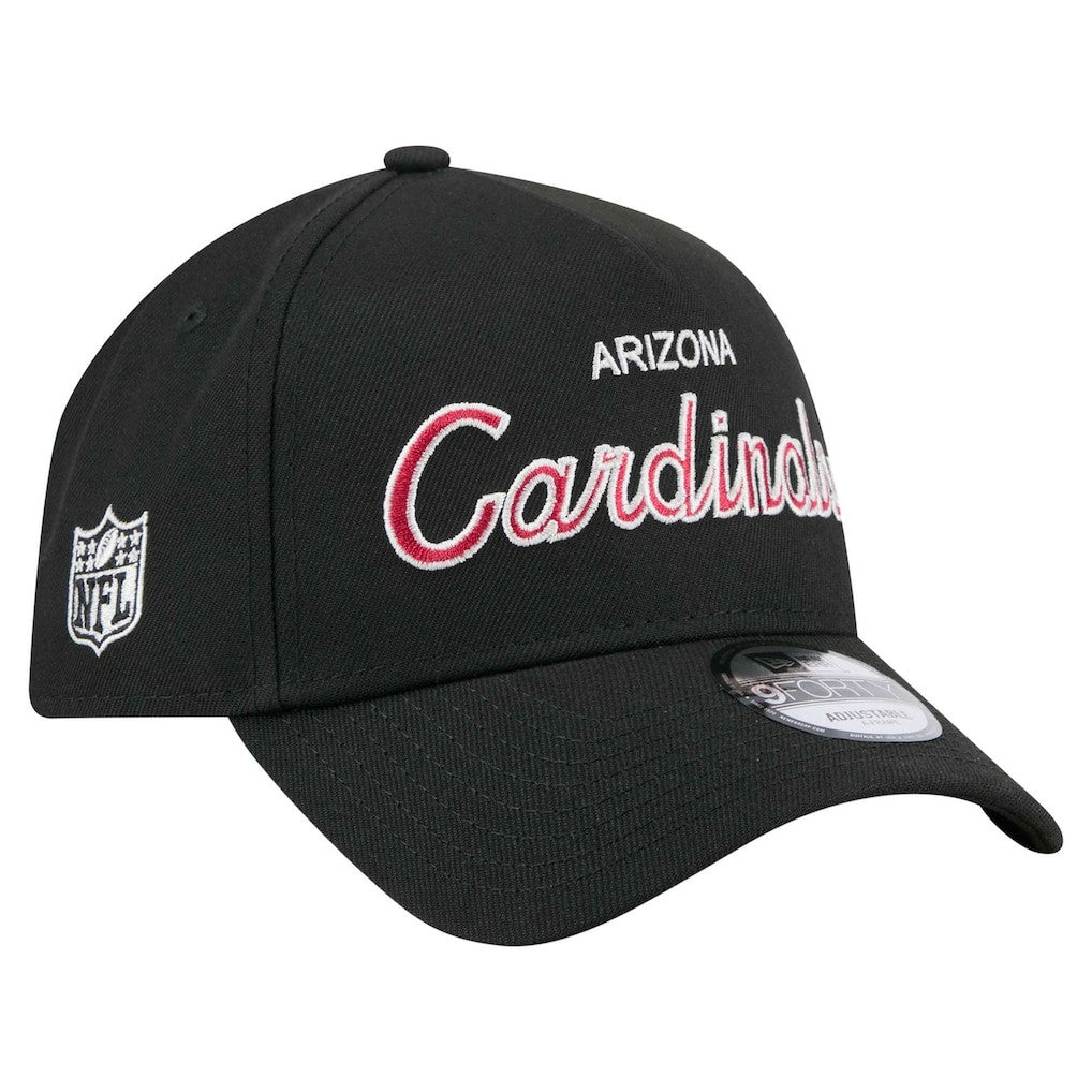 Arizona Cardinals New Era Smith 9FORTY Adjustable hat - Black Hats