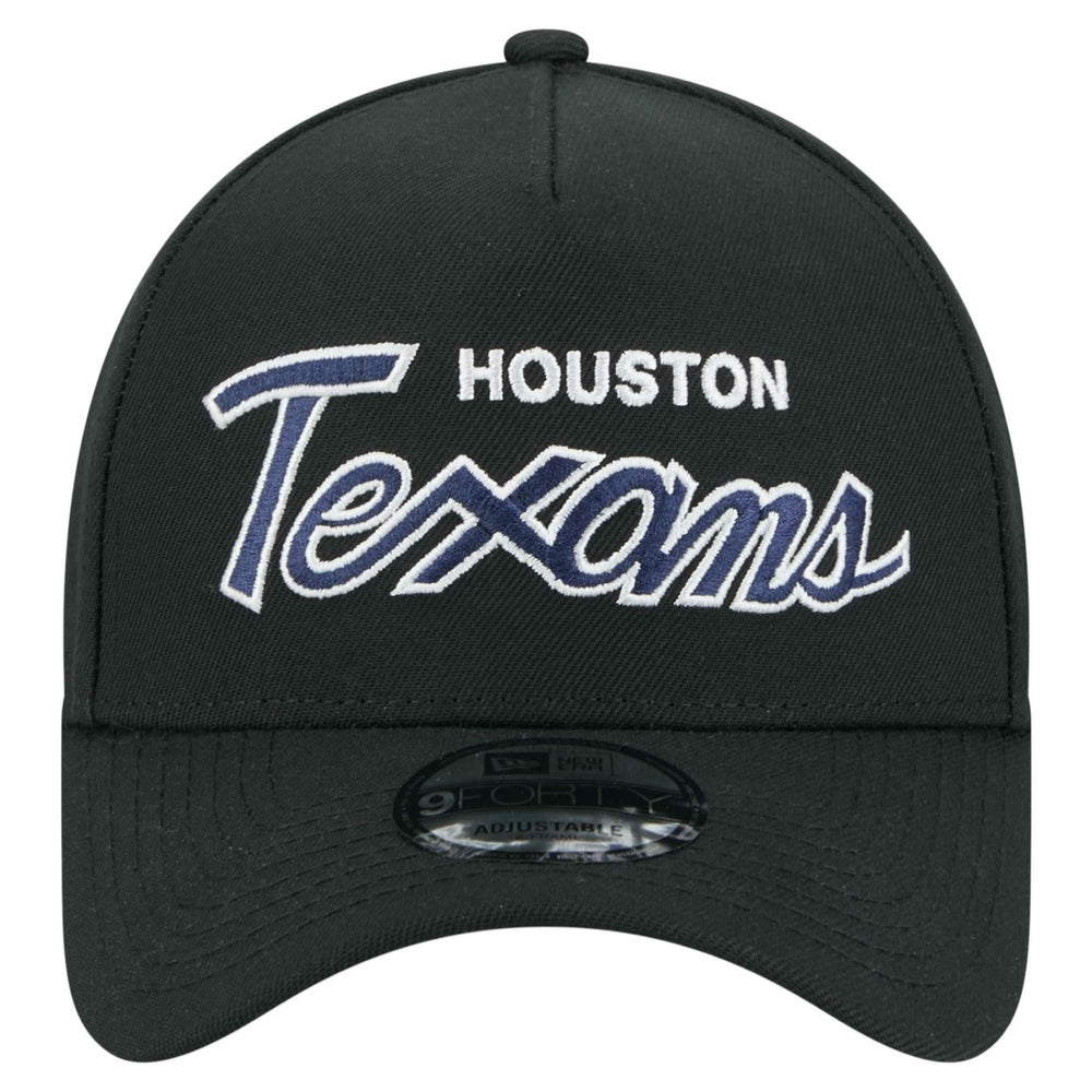 Houston Texans New Era Smith 9FORTY Adjustable hat - Black Hats