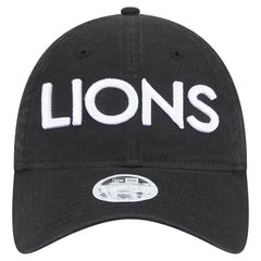 Detroit Lions New Era Women's Cece 9TWENTY Adjustable Hat - Black Hats