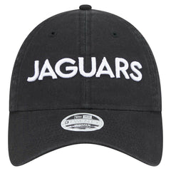 Jacksonville Jaguars New Era Women's Cece 9TWENTY Adjustable Hat - Black Hats