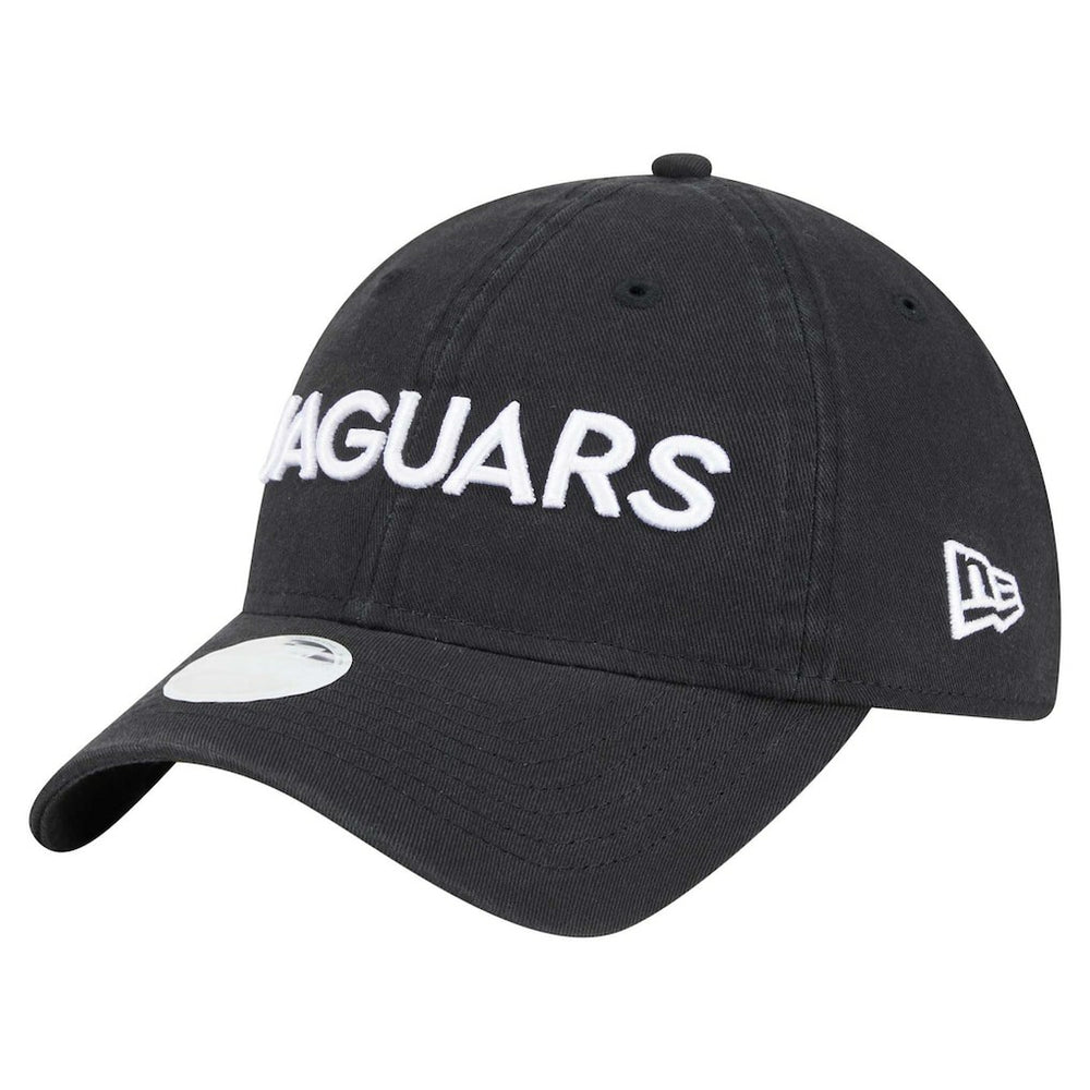 Jacksonville Jaguars New Era Women's Cece 9TWENTY Adjustable Hat - Black Hats