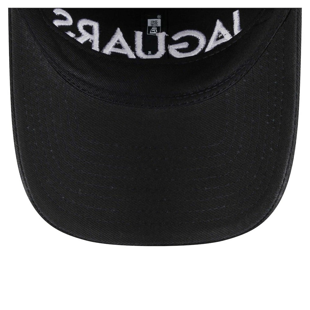 Jacksonville Jaguars New Era Women's Cece 9TWENTY Adjustable Hat - Black Hats